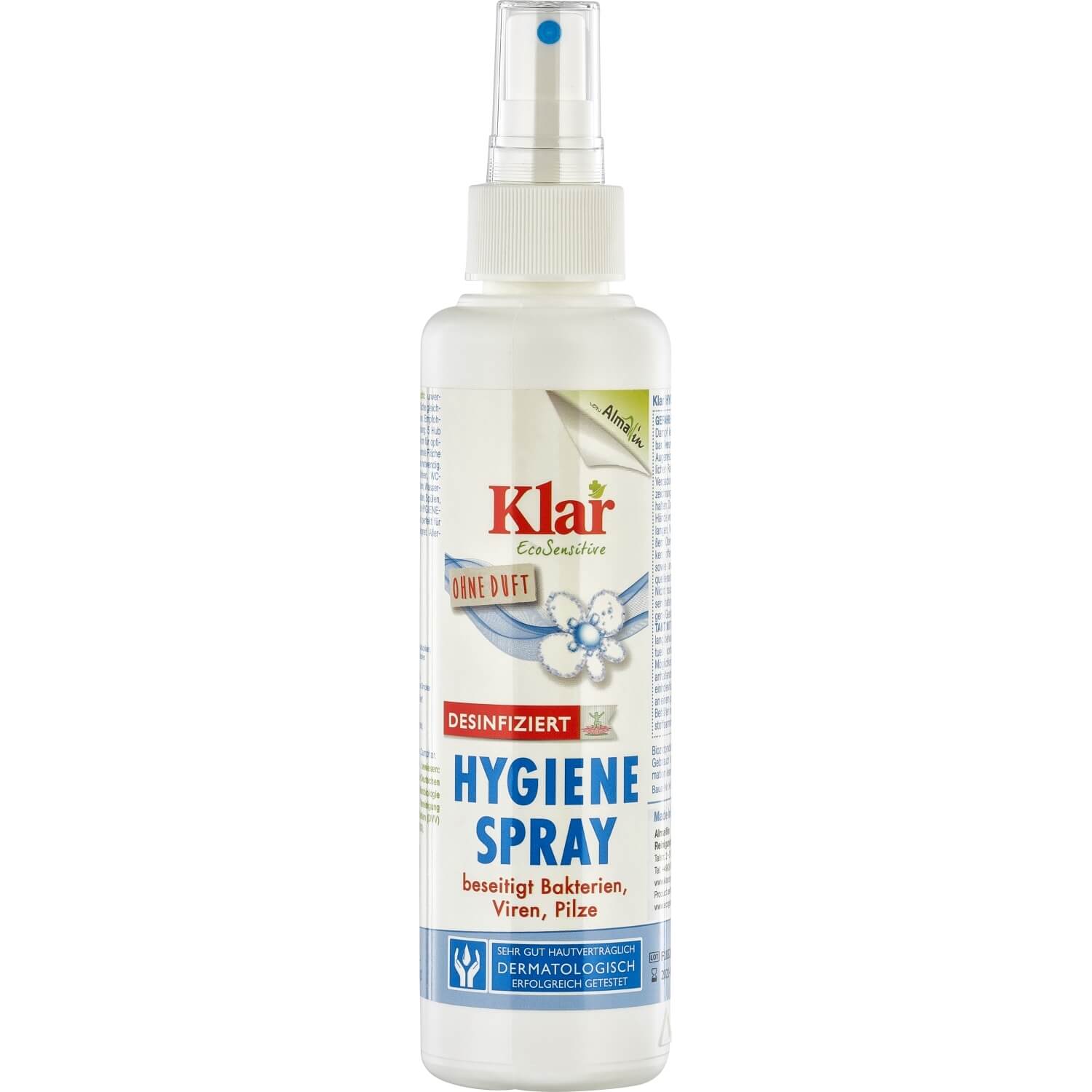 Klar Hygienespray, 250 ml