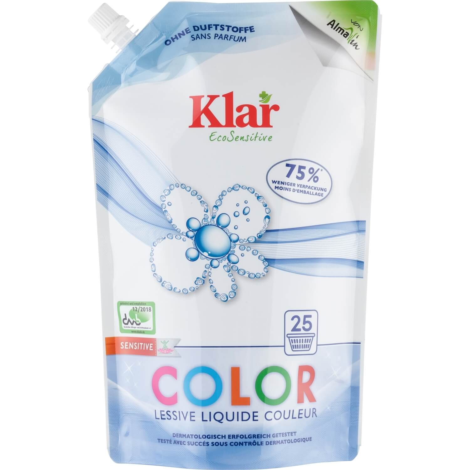 Klar Color Waschmittel, 1,5 l
