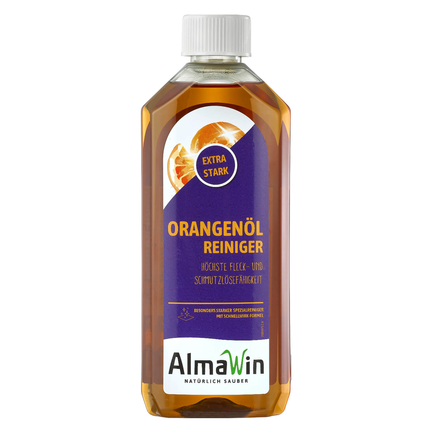 AlmaWin Orangenöl-Reiniger Extra Stark, 0,5 l