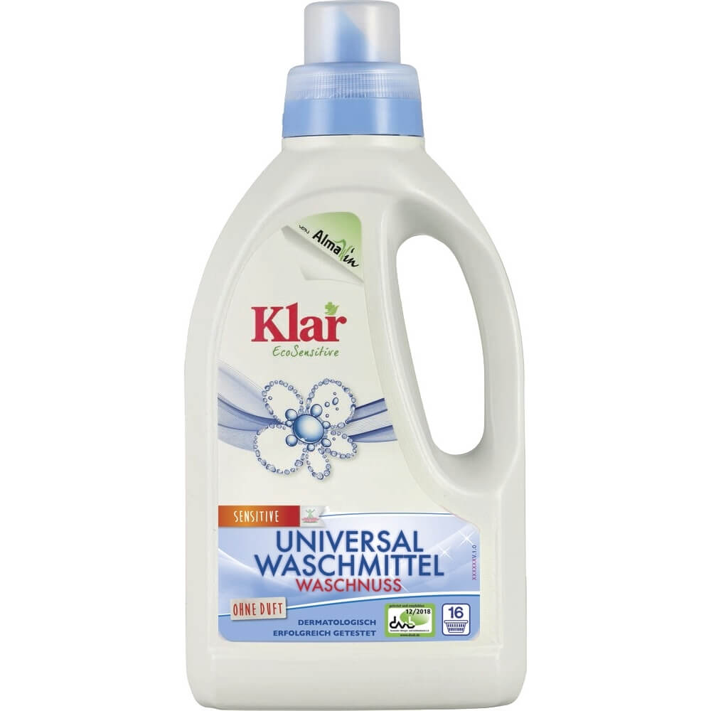 Klar Universal Waschmittel Waschnuss, 0,75 l