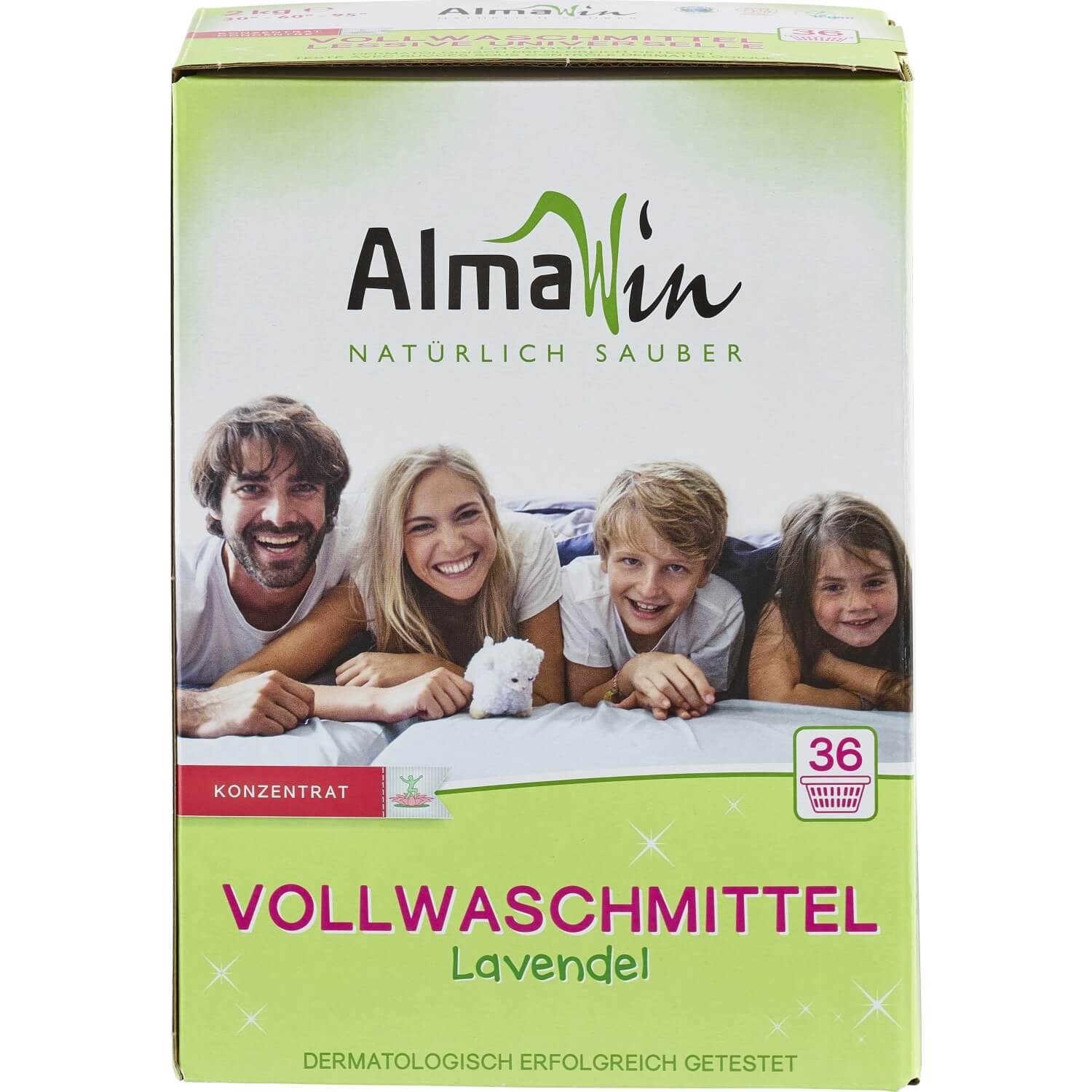 AlmaWin Vollwaschmittel, 2 kg